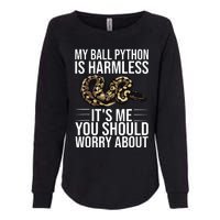 Funny Ball Python Design Snake Lover Men Women Boy Girl Womens California Wash Sweatshirt