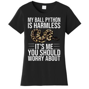 Funny Ball Python Design Snake Lover Men Women Boy Girl Women's T-Shirt