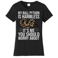 Funny Ball Python Design Snake Lover Men Women Boy Girl Women's T-Shirt