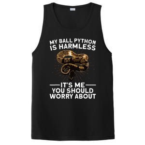 Funny Ball Python For Men Women Snake Lover Reptile Animal PosiCharge Competitor Tank