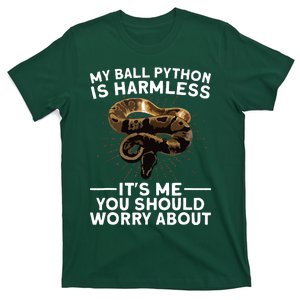 Funny Ball Python For Men Women Snake Lover Reptile Animal T-Shirt