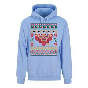 Funny Beer Pong Ugly Christmas Sweater Gift Unisex Surf Hoodie