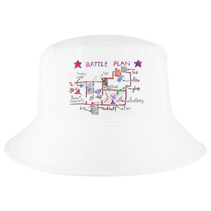 Funny Battle Plan Christmas Home Hand Dawn Alone Xmas Cool Comfort Performance Bucket Hat