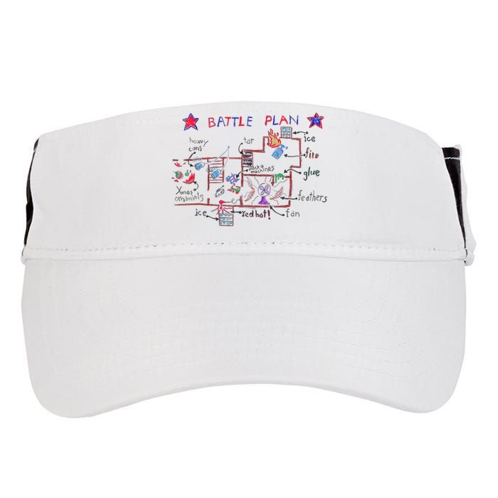 Funny Battle Plan Christmas Home Hand Dawn Alone Xmas Adult Drive Performance Visor