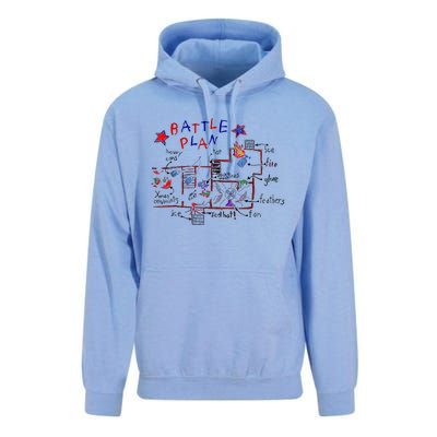 Funny Battle Plan Christmas Home Hand Dawn Alone Xmas Unisex Surf Hoodie