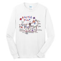 Funny Battle Plan Christmas Home Hand Dawn Alone Xmas Tall Long Sleeve T-Shirt