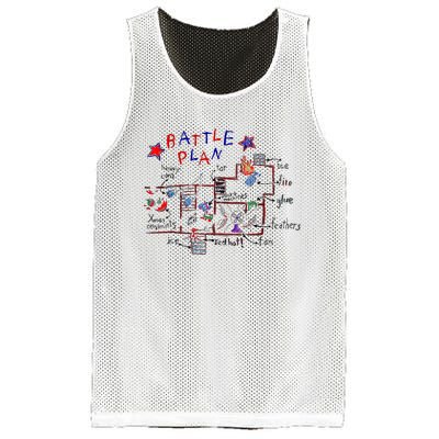 Funny Battle Plan Christmas Home Hand Dawn Alone Xmas Mesh Reversible Basketball Jersey Tank