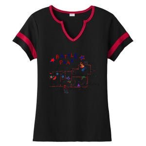 Funny Battle Plan Christmas Home Hand Dawn Alone Xmas Ladies Halftime Notch Neck Tee