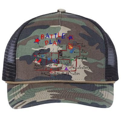 Funny Battle Plan Christmas Home Hand Dawn Alone Xmas Retro Rope Trucker Hat Cap