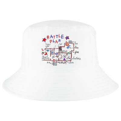 Funny Battle Plan Christmas Home Hand Dawn Alone Xmas Cool Comfort Performance Bucket Hat