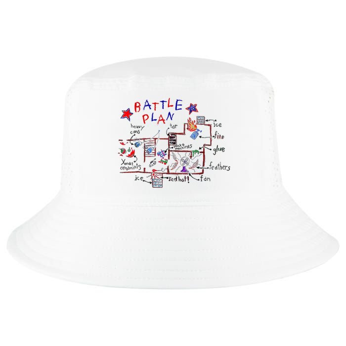 Funny Battle Plan Christmas Home Hand Dawn Alone Xmas Cool Comfort Performance Bucket Hat