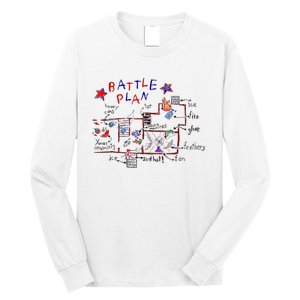 Funny Battle Plan Christmas Home Hand Dawn Alone Xmas Long Sleeve Shirt