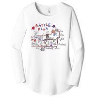 Funny Battle Plan Christmas Home Hand Dawn Alone Xmas Women's Perfect Tri Tunic Long Sleeve Shirt