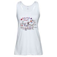 Funny Battle Plan Christmas Home Hand Dawn Alone Xmas Ladies Essential Flowy Tank