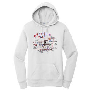 Funny Battle Plan Christmas Home Hand Dawn Alone Xmas Women's Pullover Hoodie