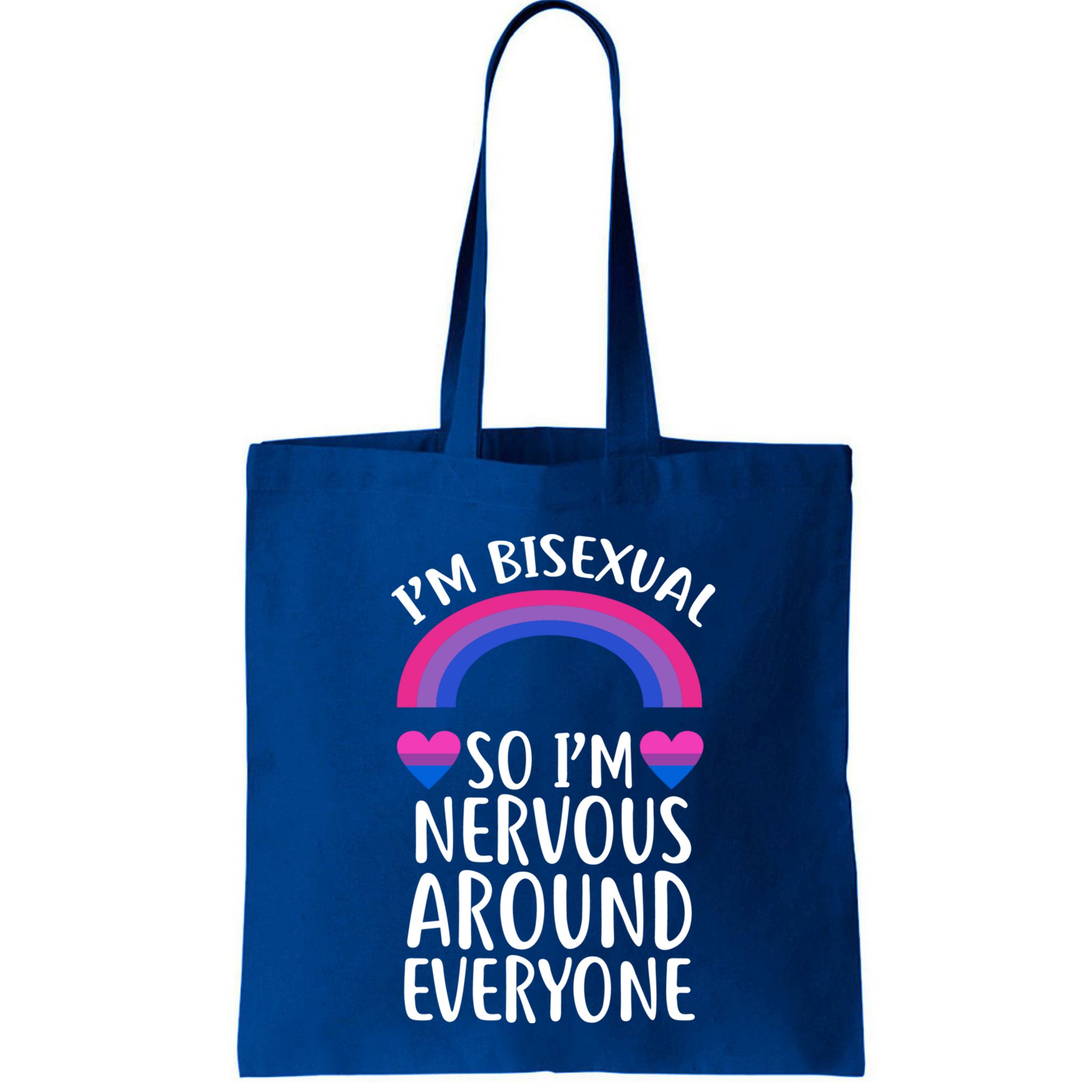 Funny Bisexual Pride Flag Colored Quote Gift Bag