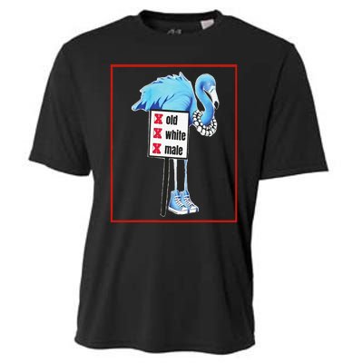 Flamingo Blue Pearls & Chucks No White Oldmale Harris Waltz Cooling Performance Crew T-Shirt