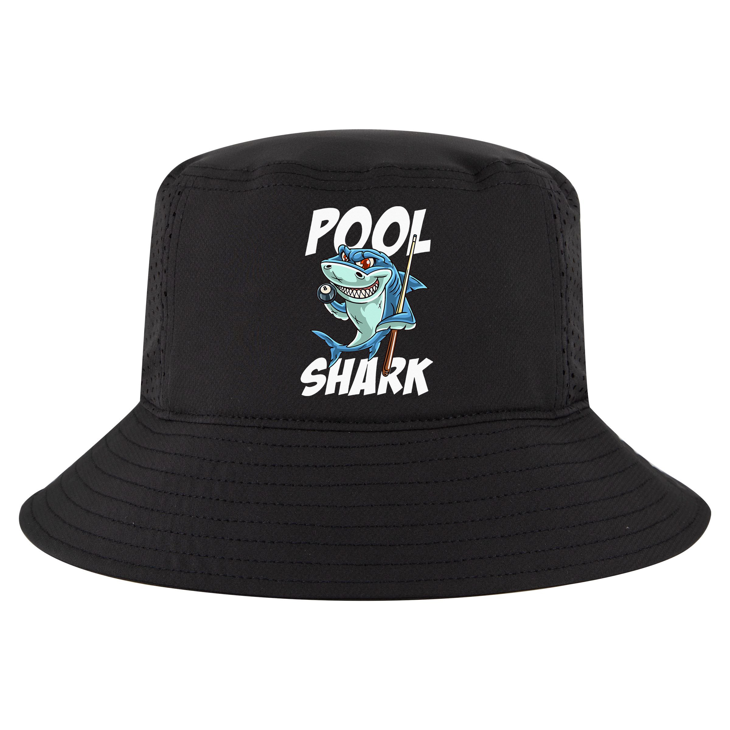 Funny Billiards Pool Shark Snooker Hall Joke Billiard Cool Comfort Performance Bucket Hat