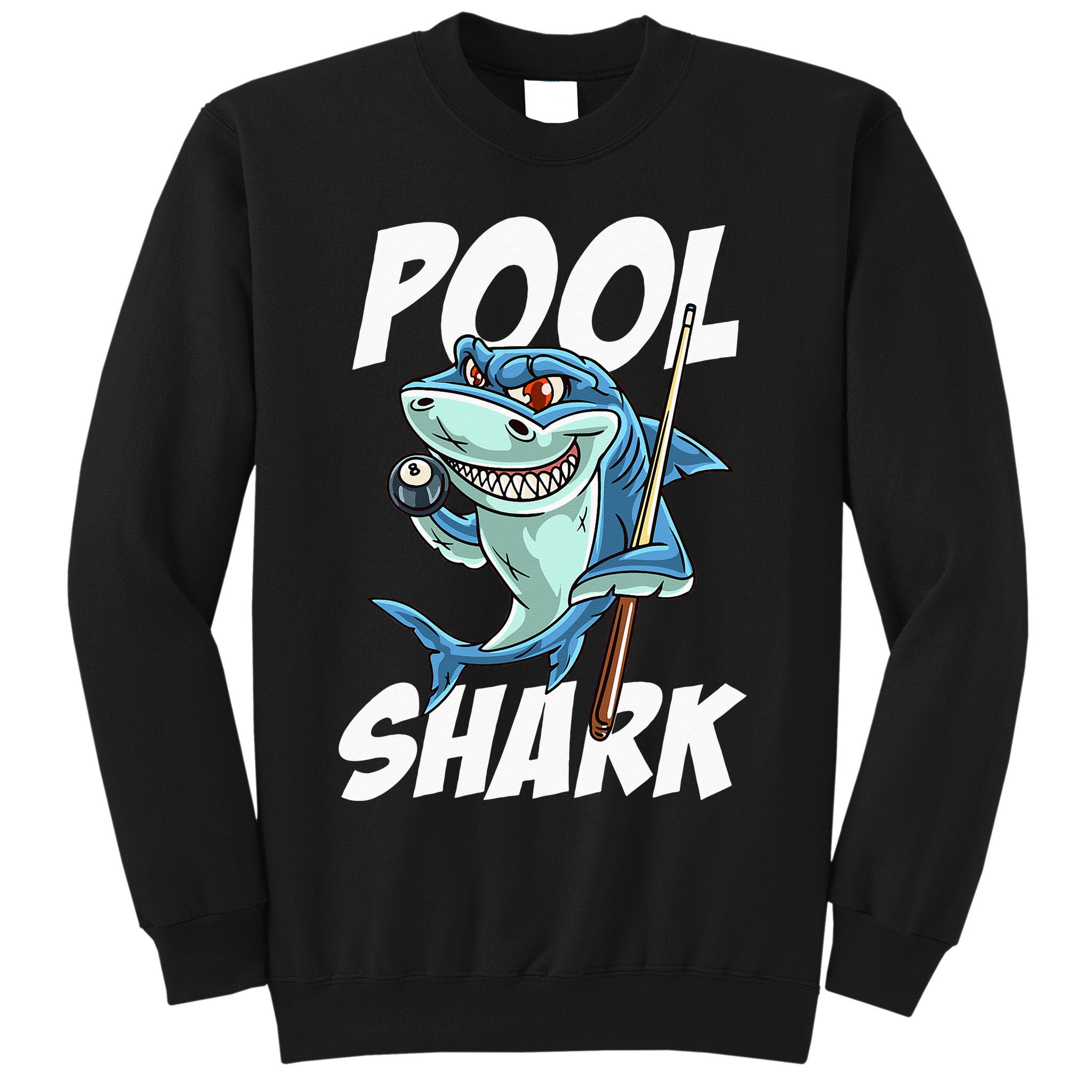 Funny Billiards Pool Shark Snooker Hall Joke Billiard Sweatshirt