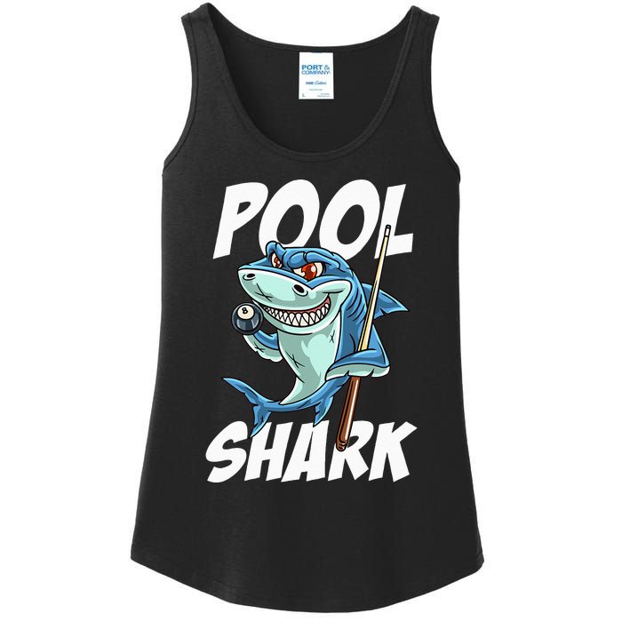 Funny Billiards Pool Shark Snooker Hall Joke Billiard Ladies Essential Tank