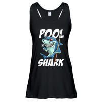 Funny Billiards Pool Shark Snooker Hall Joke Billiard Ladies Essential Flowy Tank