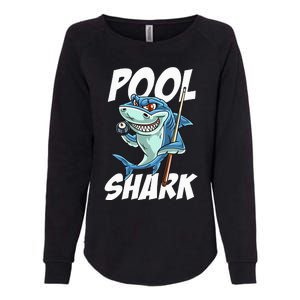 Funny Billiards Pool Shark Snooker Hall Joke Billiard Womens California Wash Sweatshirt