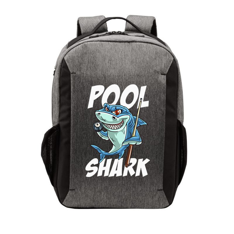 Funny Billiards Pool Shark Snooker Hall Joke Billiard Vector Backpack