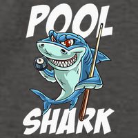 Funny Billiards Pool Shark Snooker Hall Joke Billiard Vector Backpack