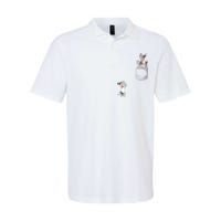 French Bulldog Pocket Softstyle Adult Sport Polo