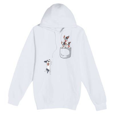 French Bulldog Pocket Premium Pullover Hoodie