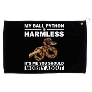 Funny Ball Python Design Snake Lover Men Women Boy Girl Grommeted Golf Towel