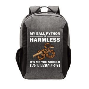 Funny Ball Python Design Snake Lover Men Women Boy Girl Vector Backpack