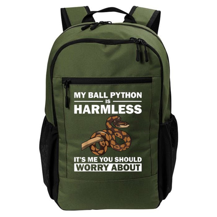 Funny Ball Python Design Snake Lover Men Women Boy Girl Daily Commute Backpack