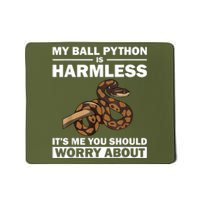 Funny Ball Python Design Snake Lover Men Women Boy Girl Mousepad