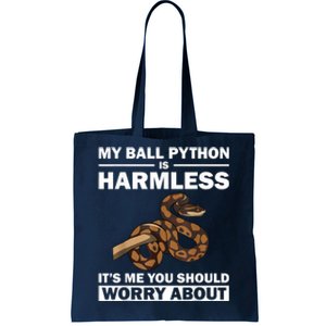 Funny Ball Python Design Snake Lover Men Women Boy Girl Tote Bag