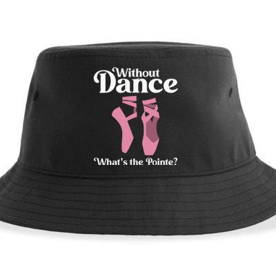 Funny Ballet Pointe For Ballerina Ballet Dancer Sustainable Bucket Hat