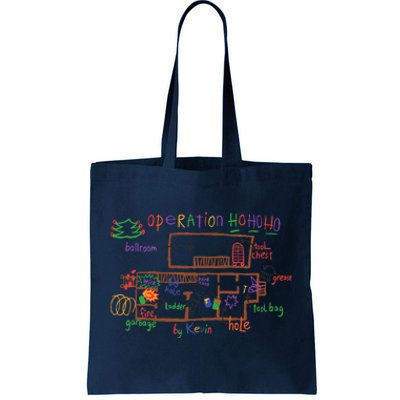 Funny Battle Plan Christmas Home Hand Dawn Alone Xmas Tote Bag