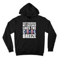 Funny Baseball Pitcher Pitching Hoodie