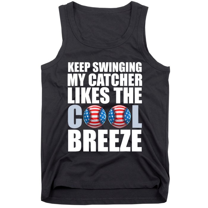 Funny Baseball Pitcher Pitching Tank Top