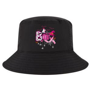 Funny Boo Pumpkin Witch Pink Ribbon Breast Cancer Halloween Cool Comfort Performance Bucket Hat