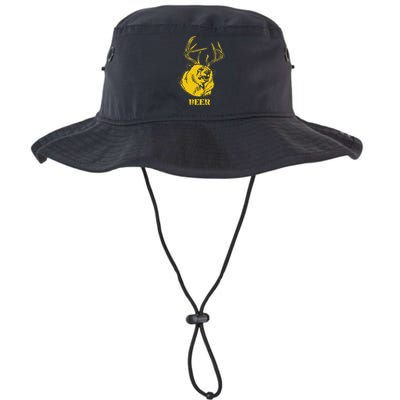 Funny Bear Plus Deer Equals Beer Deer Hunting USA Hunter Legacy Cool Fit Booney Bucket Hat