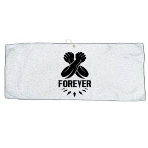 Forever Black Panter Hero Lover Trending Gift Idea Large Microfiber Waffle Golf Towel