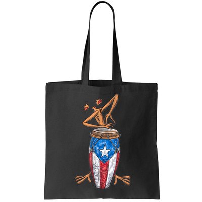 Funny Boricua Puerto Rican Coqui Taino Flag Bag