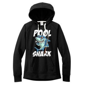 Funny Billiards Pool Shark Snooker Hall Joke Billiard Women's Fleece Hoodie