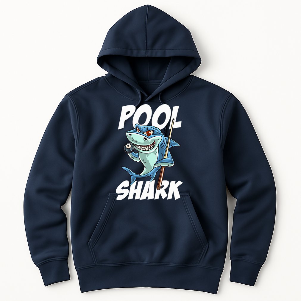 Funny Billiards Pool Shark Snooker Hall Joke Billiard Hoodie
