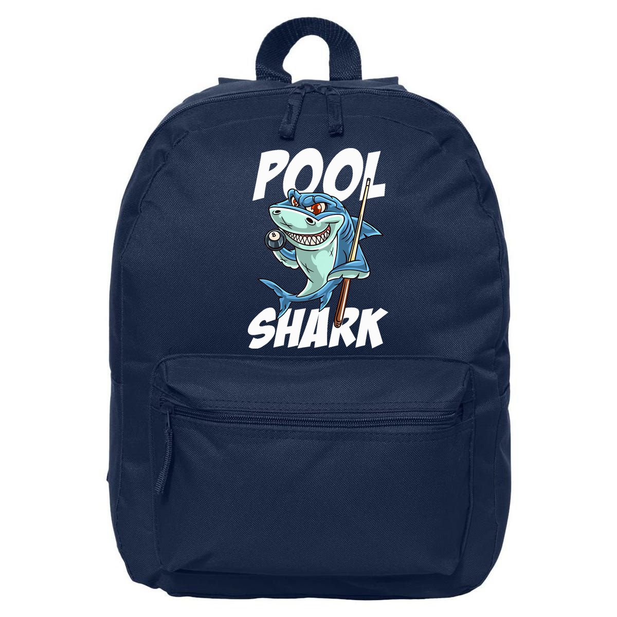 Funny Billiards Pool Shark Snooker Hall Joke Billiard 16 in Basic Backpack