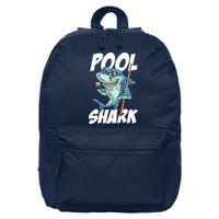 Funny Billiards Pool Shark Snooker Hall Joke Billiard 16 in Basic Backpack
