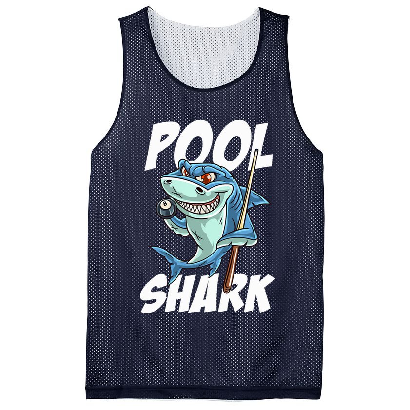 Funny Billiards Pool Shark Snooker Hall Joke Billiard Mesh Reversible Basketball Jersey Tank