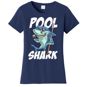 Funny Billiards Pool Shark Snooker Hall Joke Billiard Women's T-Shirt