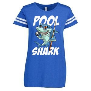 Funny Billiards Pool Shark Snooker Hall Joke Billiard Enza Ladies Jersey Football T-Shirt